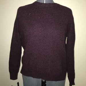 Eggplant Sweater